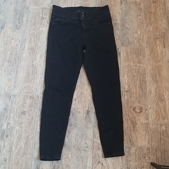 Celebrity Gold Black Jeans Size 10 - Picture 1 of 5